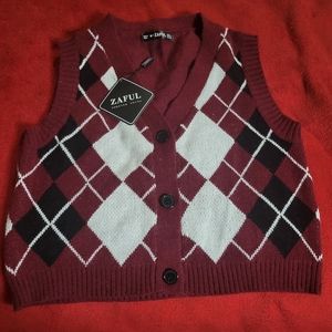 Boys sweater vest M